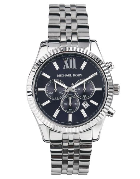 michael kors lexington silver mk8280|michael kors lexington mk8280.